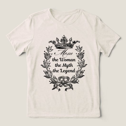 母なる女性の神話の伝説 トライブレンドＴシャツ (デザイン正面)