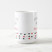 母なる娘の愛 | 母の日 コーヒーマグカップ (中央)