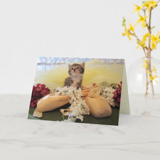 母なる娘の瞬間 カード (黄色い花)