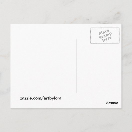 母なる愛 ポストカード (裏面)