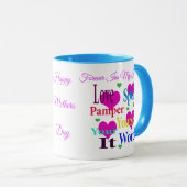 母なる日に甘えて マグカップ (正面右)