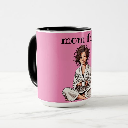 「母なる燃料」 マグカップ (正面左)