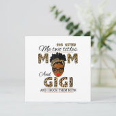 母なる神から贈られたママとジジの誕生日 招待状 (スタンド正面)