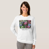 母なる自然からの母への花束!パーカー Tシャツ (正面フル)