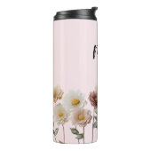 母にとって初めての贈り物として喜びを開花 タンブラー (回転左)