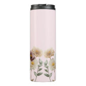 母にとって初めての贈り物として喜びを開花 タンブラー (裏面)