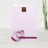 母になってくれてありがとう – 母の日帰りカード カード (裏面)