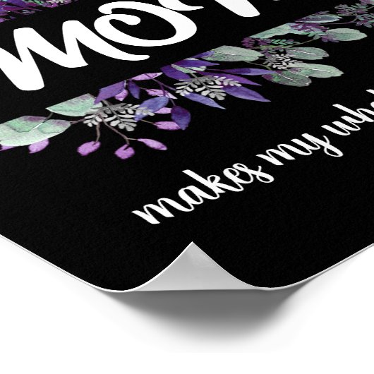 母になることで私の人生は完成する ポスター (角)