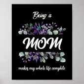 母になることで私の人生は完成する ポスター (正面)