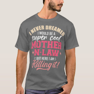 母になるとは夢にも思わすごいせカッコいいぬ Tシャツ
