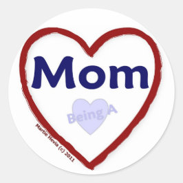 母になるのが大好き ラウンドシール