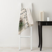 母に私の娘の手紙、女の子の誕生日ギフト シェルパブランケット (インサイチュ)