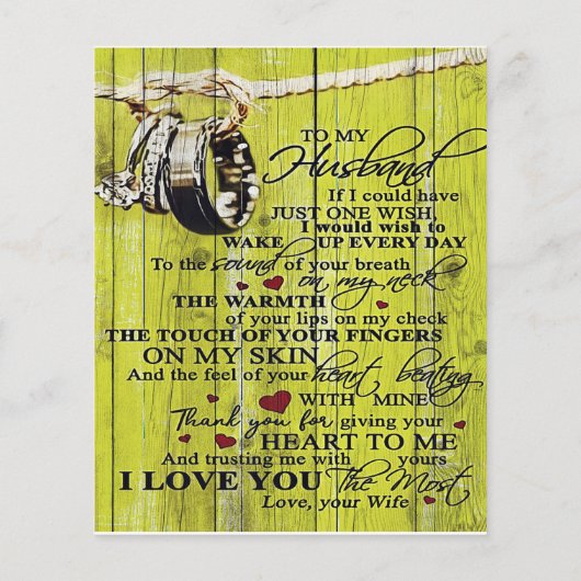 母に私の娘の手紙、女の子の誕生日ギフト チラシ (裏面)