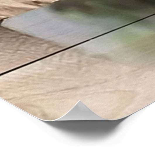 母に私の娘の手紙、女の子の誕生日ギフト ポスター (角)