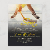 母に私の息子ギフト、息子の誕生日ギフトアイディア チラシ (正面)