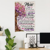 母に贈り物 ポスター (ホームオフィス)