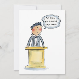 母に頼感謝していんだ 招待状