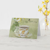 母に カード (黄色い花)