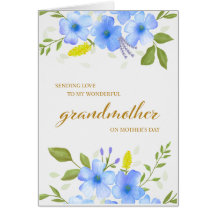 母のおばあちゃんの日帰りカード