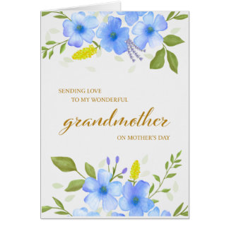 母のおばあちゃんの日帰りカード