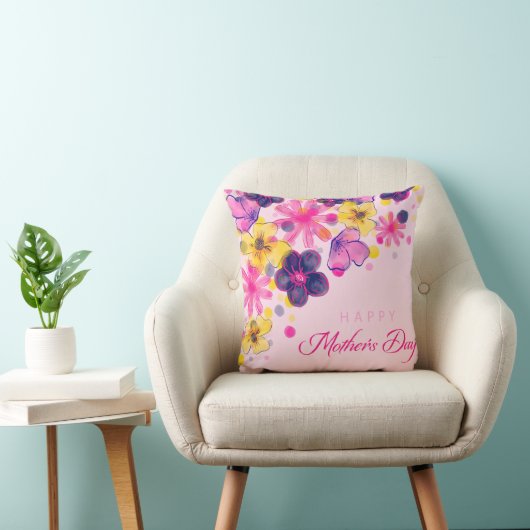 母のお気に入りの色の母の日 クッション (椅子)