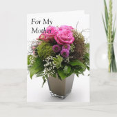 母のために。 カード (正面)