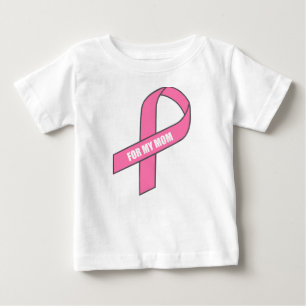 母のために（ピンクリボン） ベビーTシャツ