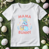 母のためのイースターティー；マバニーイースターTシャツ Tシャツ