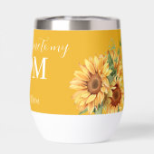 母のためのギフトハート母の日の小さな太陽 (背面)