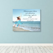 母のためのデシデラータ キャンバスプリント (インサイチュ (ウッドフロア))