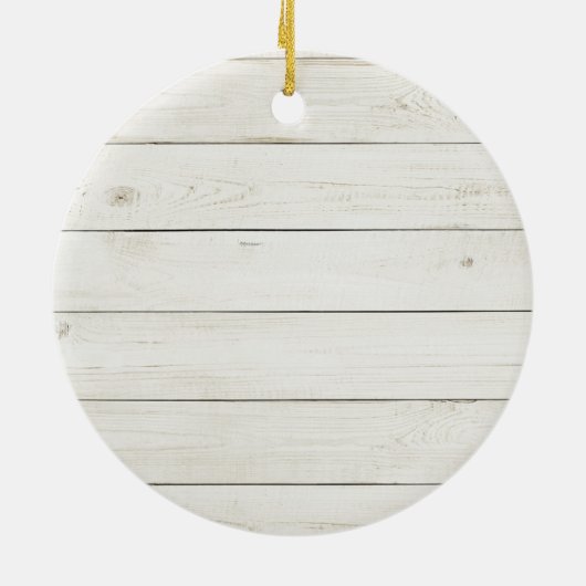 母のためのパーソナライズな結婚式のクリスマスのオーナメント セラミックオーナメント (裏面)