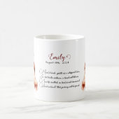 母のためのベビーコーヒーマグギフトアイディア付き母 コーヒーマグカップ (中央)