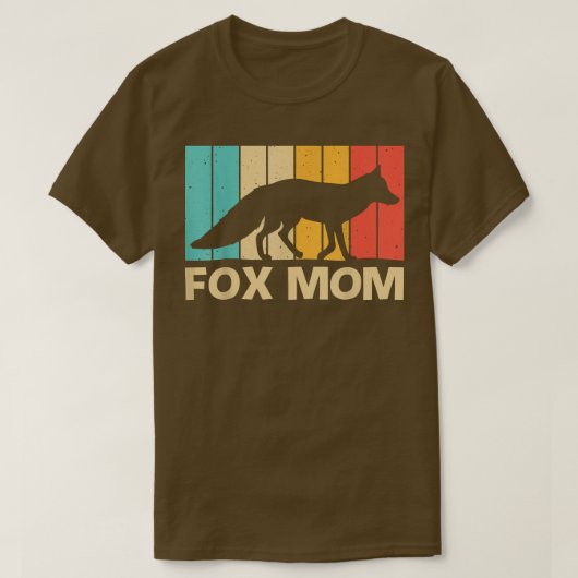 母のための可愛いFo母Fennec恋人の北極前 Tシャツ (デザイン正面)