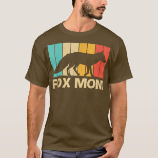 母のための可愛いFo母Fennec恋人の北極前 Tシャツ