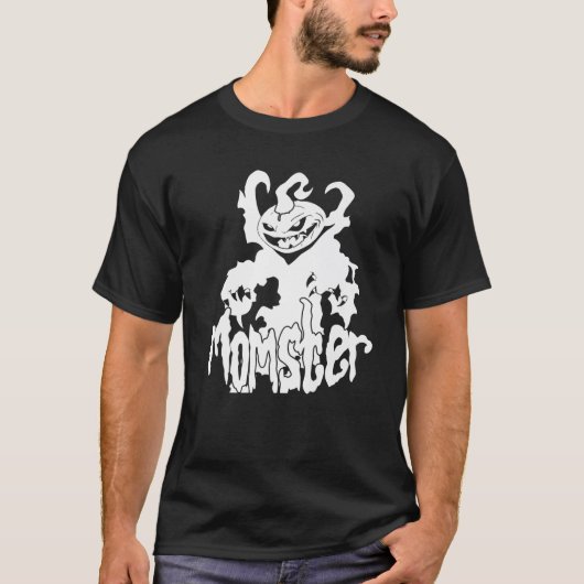 母のための母ハロウィーン幽霊衣装ギフト Tシャツ (正面)