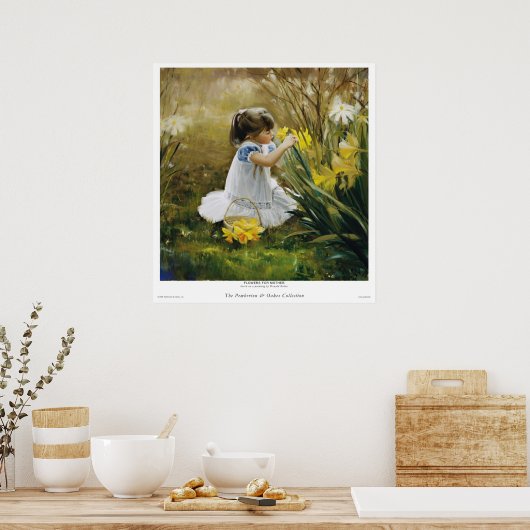 母のための花 ポスター (キッチン)