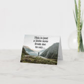 母のない母の日 – シンプル山札 カード (正面)