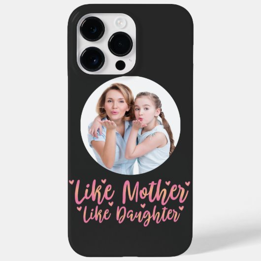 母のように娘のように、母パーソナライズされたの贈り物 Case-Mate iPhoneケース (裏面)