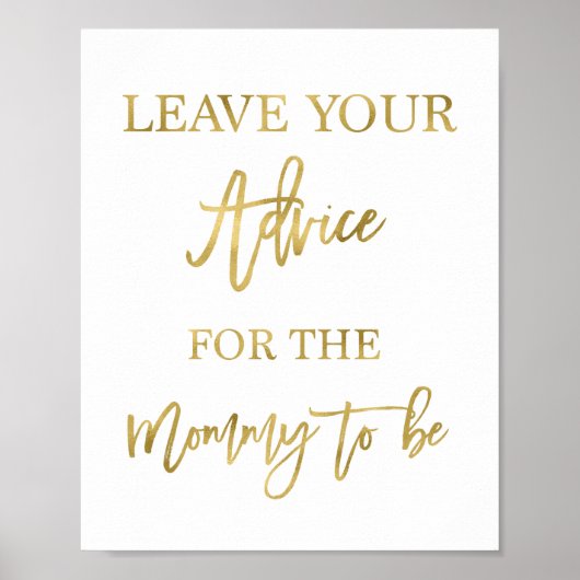 母のアドバイス ポスター (正面)