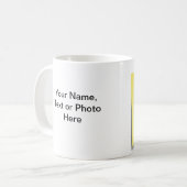 母のエクササイズ新年の解決マグ コーヒーマグカップ (正面左)