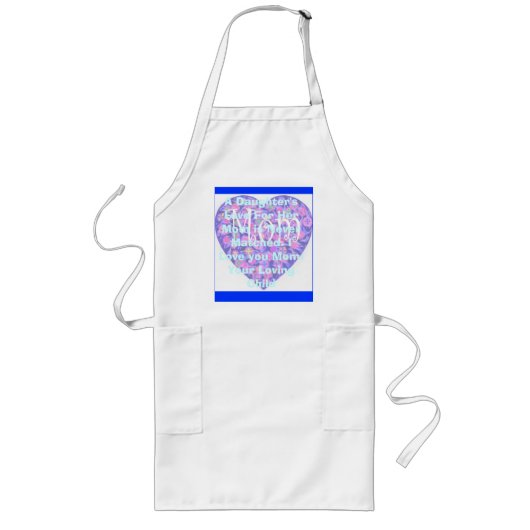 母のエプロン ロングエプロン (正面)