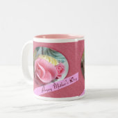 母のカップケーキ ツートーンマグカップ (正面左)