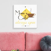 母のカフェ常時開 キャンバスプリント (インサイチュ (リビング))