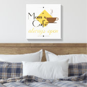 母のカフェ常時開 キャンバスプリント (インサイチュ (寝室))