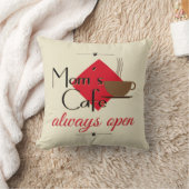 母のカフェ常時開 クッション (ブランケット)