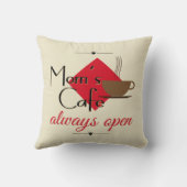 母のカフェ常時開 クッション (裏面)