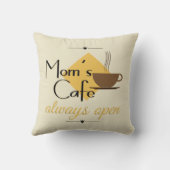 母のカフェ常時開 クッション (裏面)