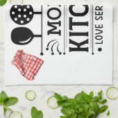 母のキッチンラブ毎日のキッチンタオル キッチンタオル (折り畳み)