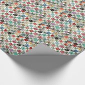 母のキルトのギフト用包装紙 ラッピングペーパー (角)