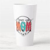 母のギフト愛する母 カフェラテマグ (正面)